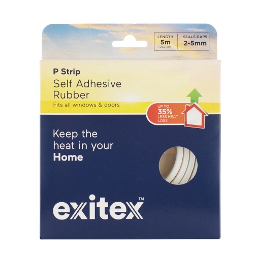 Exitex P Strip Self Adhesive Rubber